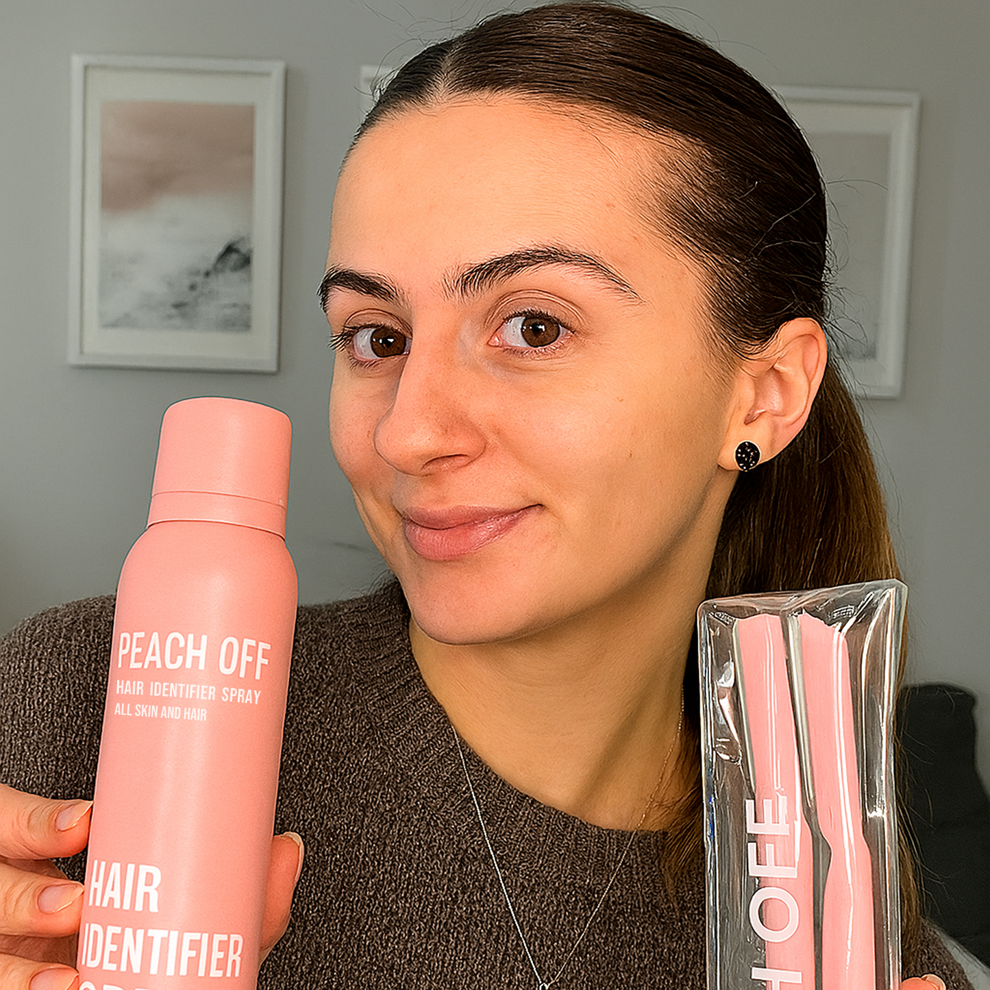 Peach Off Hair Identifier Spray